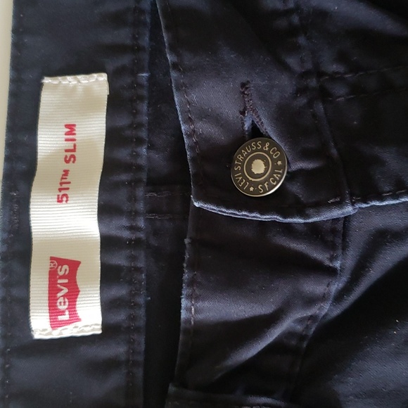 LEVIS blue pants size 16 Reg - Picture 3 of 9